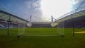 Deepdale stadium is the home of Preston North End Football Club Royalty Free Stock Photo