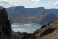 The deepest lake in China is formed by volcanic eruptions.