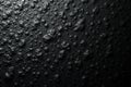 Deeply grained, polished black leather surface, background, shiny, old Royalty Free Stock Photo