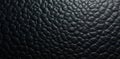 Deeply textured black leather, fine grain visible , wrinkled, smooth, dark texture Royalty Free Stock Photo