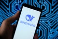 DeepSeek, an AI tool (artificial intelligence) leads the list of most downloaded free applications in several countries Royalty Free Stock Photo