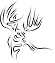 Deer abstract