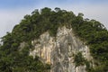 Deer Cave Cliff Mulu National Park Borneo Royalty Free Stock Photo