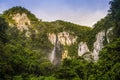 Deer Cave Cliff Mulu National Park Borneo Royalty Free Stock Photo