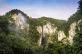 Deer Cave Cliff Mulu National Park Borneo Royalty Free Stock Photo