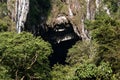 Deer Cave Entrance Cliff Royalty Free Stock Photo