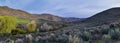 Deer Creek Reservoir Dam Trailhead hiking trail  Panoramic Landscape views by Heber, Wasatch Front Rocky Mountains. Utah, United S Royalty Free Stock Photo