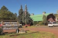 A Deer Farm Petting Zoo Entrance Sign