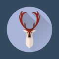 Deer Flat Icon