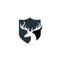 Deer horn logo concept.