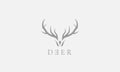 Deer logo Royalty Free Stock Photo