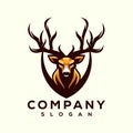 Awesome deer logo design ready to use