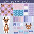 Deer planner stickers 2