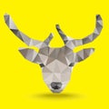 Deer Polygon vector Royalty Free Stock Photo