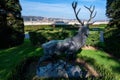 Deer Sculpture in Beylerbeyi Palace, Istanul, Turkey