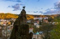 Deer sculpture in Karlovy Vary - Czech Republic