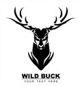 Long horn Black Bold Buck