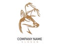 Deer vector design Royalty Free Stock Photo