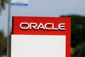 Oracle Corporation location. Oracle offers technology and cloud based solutions IV Royalty Free Stock Photo