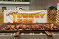 Smoked Turkey Legs for sale at food tent