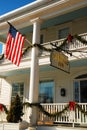 The Deerfield Inn, decorated for the holidays