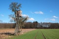 Deerstand, Eifel, Germany Royalty Free Stock Photo