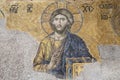 The Deesis mosaic in Hagia Sophia Museum, Istanbul