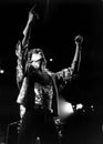 Def Leppard front man Joe Elliott at the Centrum, Worcester, Ma. 1994 by Eric L. Johnson Photography