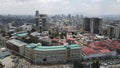 Addis ababa city, aerial view, addis ababa ethiopia Royalty Free Stock Photo