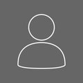 Default Avatar Icon, Profile Social Media Vector