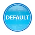 Default floral blue round button
