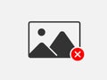 Default image icon vector. Missing picture page for website design or mobile app. No photo available