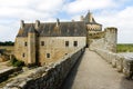 Defence walls at Chateau de Suscinio, Brittany, France