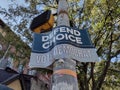 Defend Choice, Vote Democrat Sign, Philadelphia, PA, USA