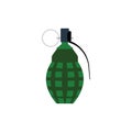 Defensive grenade icon Royalty Free Stock Photo