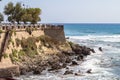 Defensive walls in Alghero, Italy