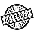 Deferred rubber stamp