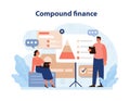 DeFi, decentralized finance. Compound finances, ethereum-based DeFi protocol