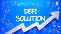 Defi Solution Drawn on Azure Wall.