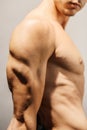 Defined triceps