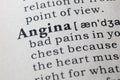 Definition of angina