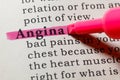 Definition of angina