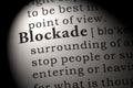 Definition of blockade