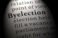 Definition of byelection