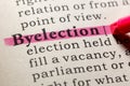 Definition of byelection