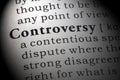 Definition of controversy