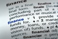 Definition of Finance