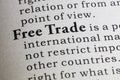 Definition of free trade