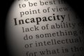 Definition of Incapacity