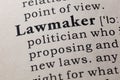 Definition of lawmaker
